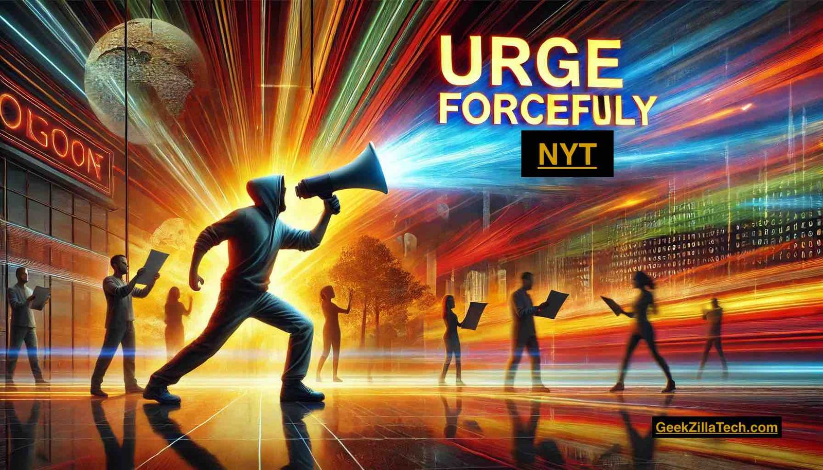 Urge Forcefully NYT