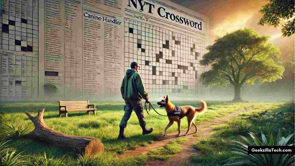 Canine Handler NYT Crossword