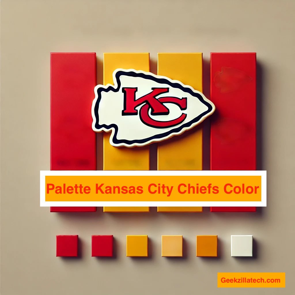 Palette Kansas City Chiefs Color